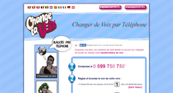 Desktop Screenshot of changetavoix.com